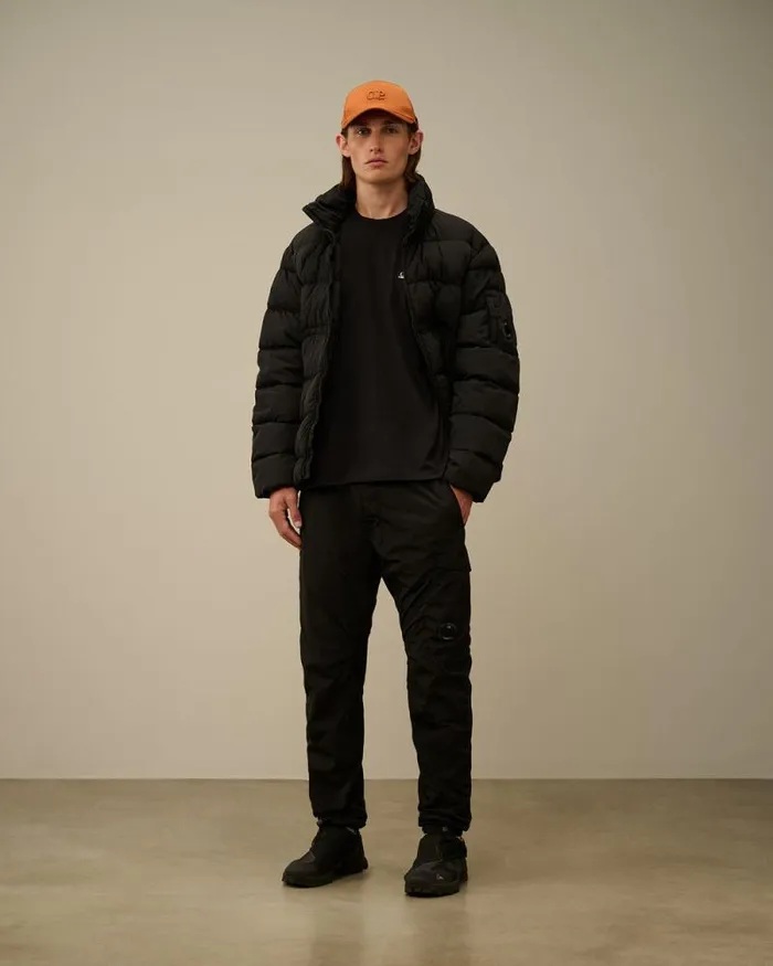 CP Company Tshirts and Polo 301 Jersey Back Goggle TShirt Black 8211 Man