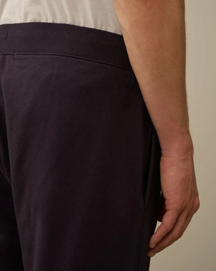 CP Company Tracksuits and Shorts Diagonal Raised Fleece Cargo Sweatpants Nightshade Purple 8211 Man