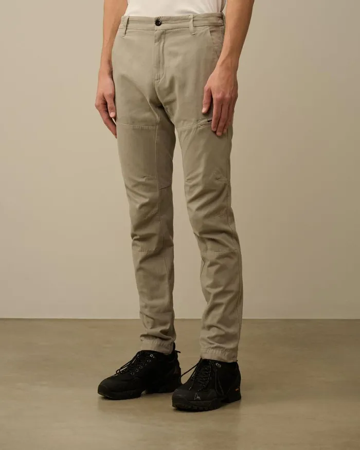 CP Company Trousers Vintage Army Structure Ergonomic Pants Vintage Khaki Beige 8211 Man