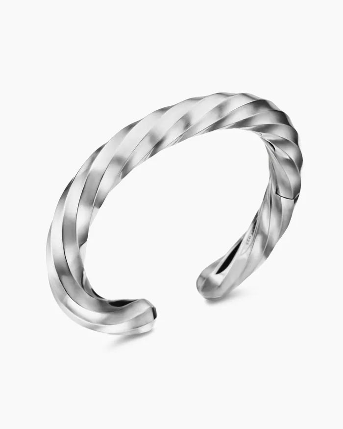 Cable Edge Cuff Bracelet In Sterling Silver 9mm Women David Yurman Cuff Cable Edge Cuff Bracelet In Sterling Silver 9mm Women David Yurman Cuff