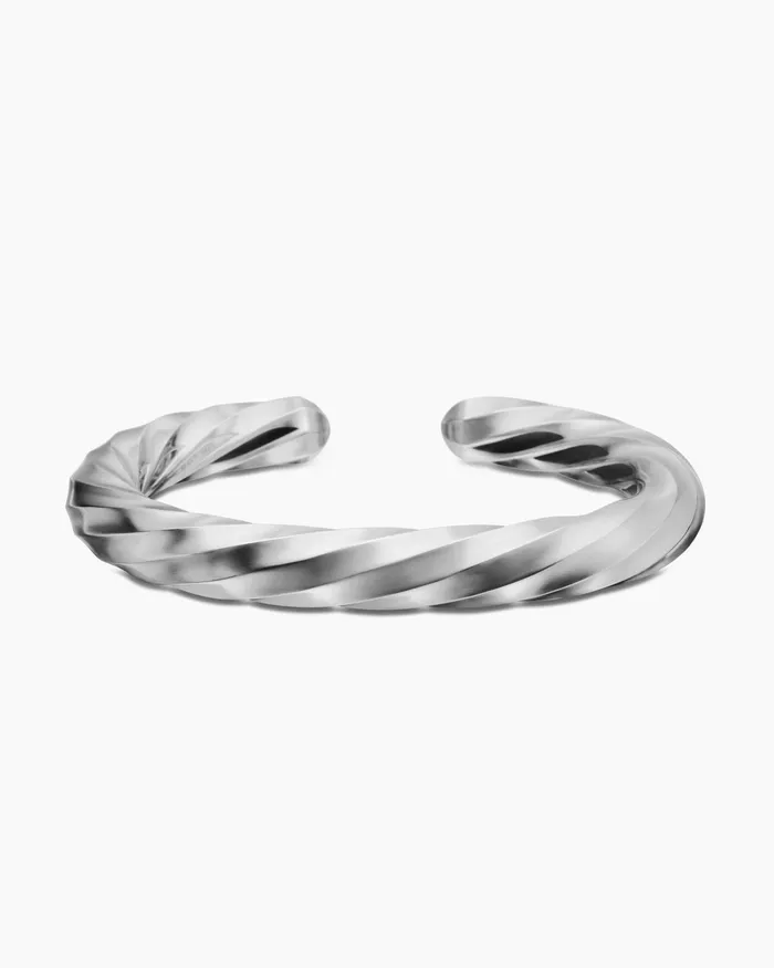 Cable Edge Cuff Bracelet In Sterling Silver 9mm Women David Yurman Cuff Cable Edge Cuff Bracelet In Sterling Silver 9mm Women David Yurman Cuff