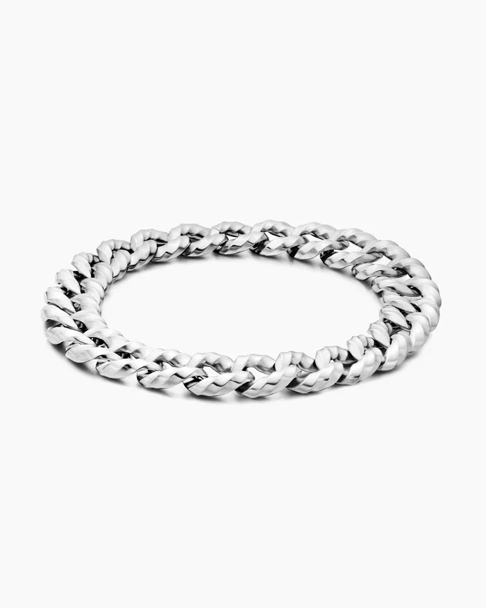 Cable Edge Curb Chain Necklace In Sterling Silver 23mm Women David Yurman Chain Cable Edge Curb Chain Necklace In Sterling Silver 23mm Women David Yurman Chain