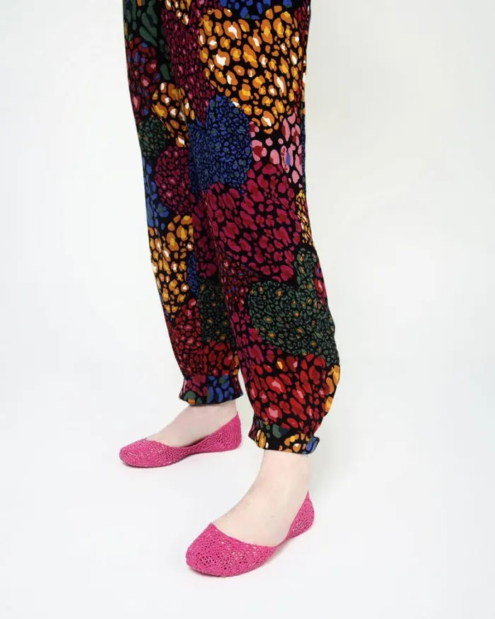 Campana Hot Pink Women Melissa Flats