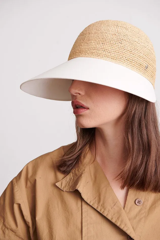 Caps Hats Helen Kaminski Blaise Naturaloff White