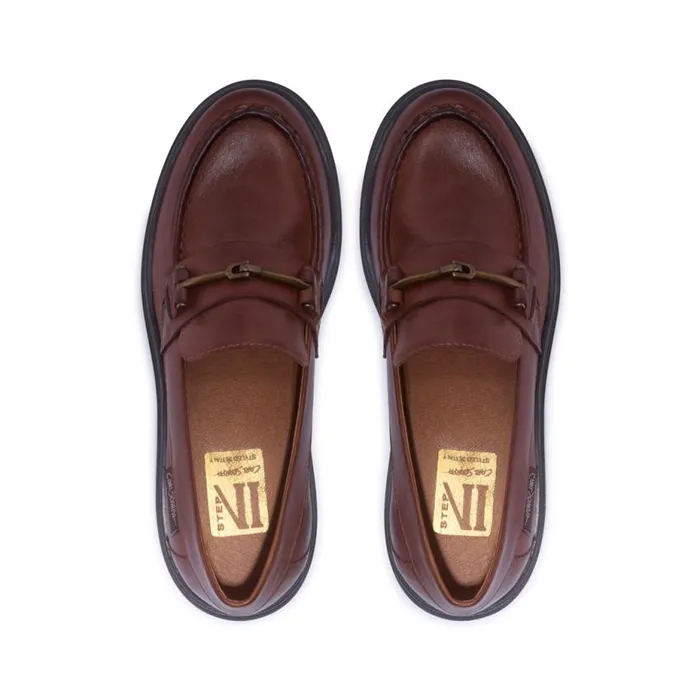 Carl Scarpa Alsenso Tan Leather Loafers Women Bestselling