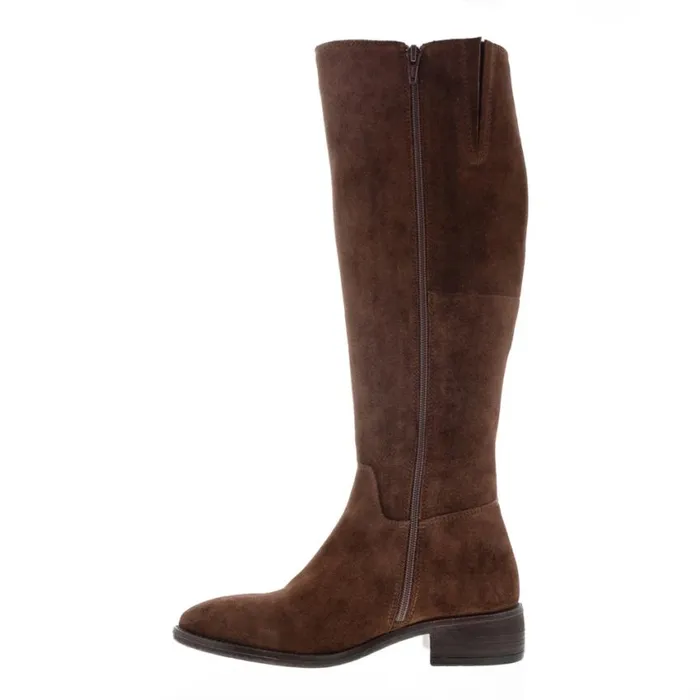 Carl Scarpa Ashby Brown Suede Knee High Boots Women Suede Boots