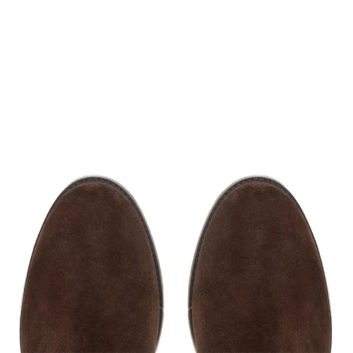 Carl Scarpa Ashby Brown Suede Knee High Boots Women Suede Boots