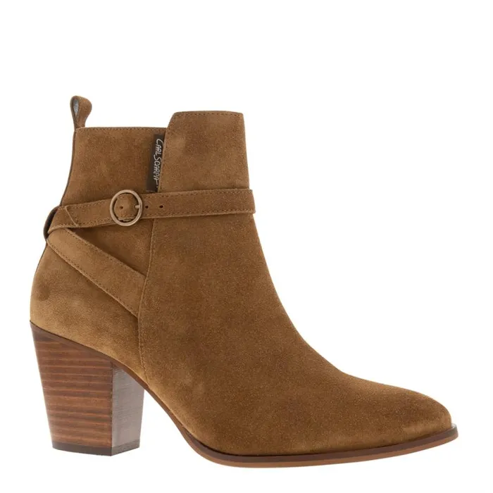 Carl Scarpa Blaise Tan Suede Block Heel Ankle Boots Women Suede Ankle Boots Carl Scarpa Blaise Tan Suede Block Heel Ankle Boots Women Suede Ankle Boots