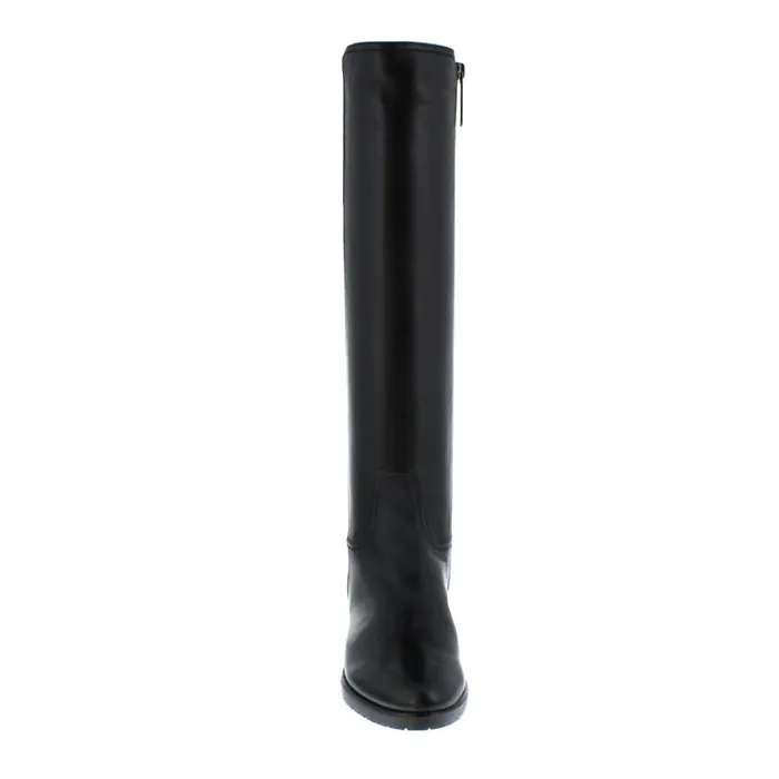 Carl Scarpa Lara Black Leather KneeHigh Boots Women Leather Boots