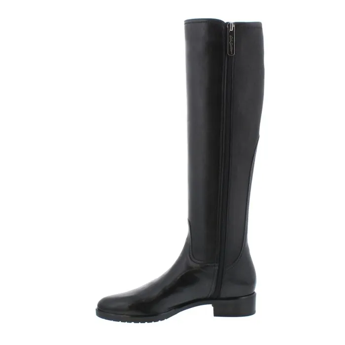 Carl Scarpa Lara Black Leather KneeHigh Boots Women Leather Boots