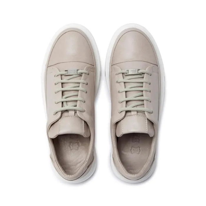 Carl Scarpa Lenotti Grey Leather Leisure Women Trainers