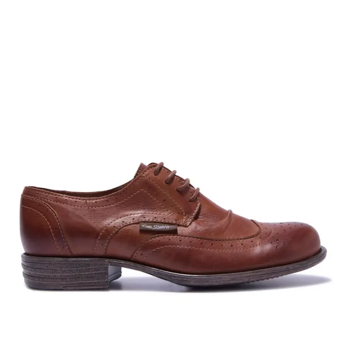 Carl Scarpa Perla Tan Leather Loafers Women Leather Loafers