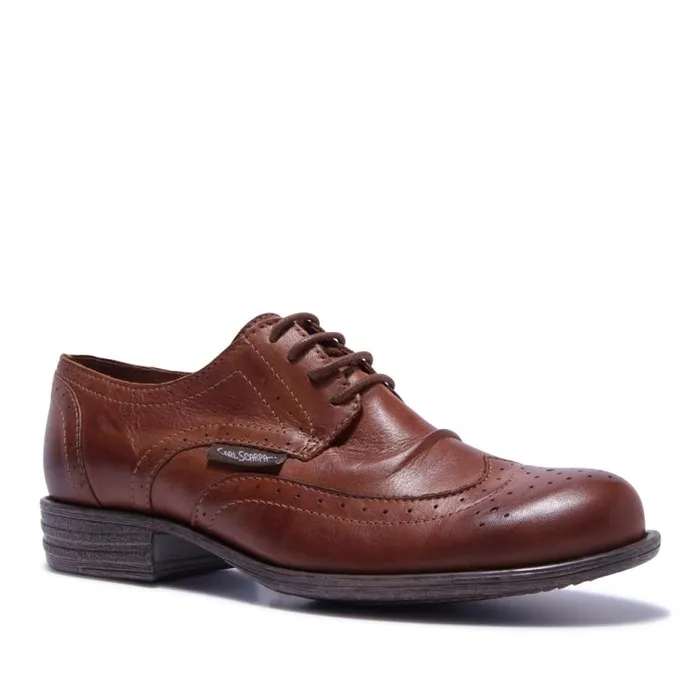 Carl Scarpa Perla Tan Leather Loafers Women Leather Loafers