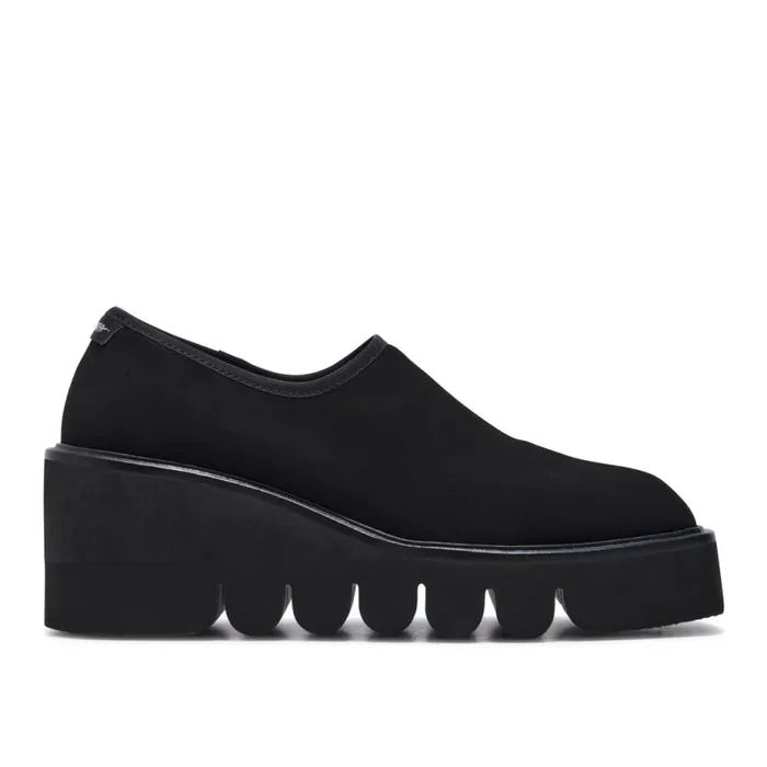 Carl Scarpa Sevato Black Stretch Loafers Women Bestselling