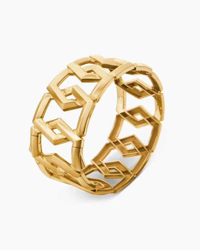 Carlyle Bracelet In 18K Yellow Gold 24mm Women David Yurman Bangle Carlyle Bracelet In 18K Yellow Gold 24mm Women David Yurman Bangle