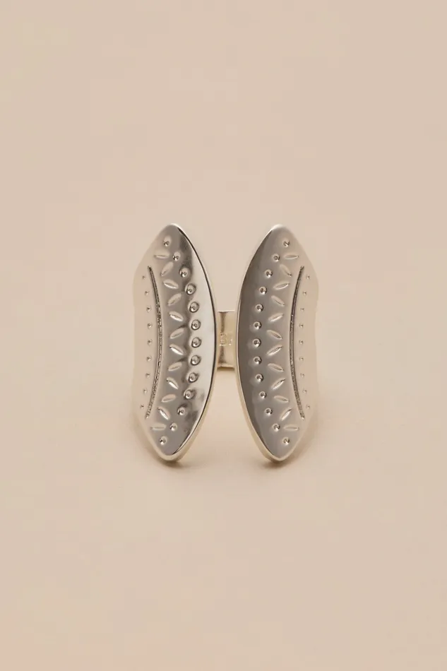 Carved Silver Ring Silver Women Lucky Brand Jewelry