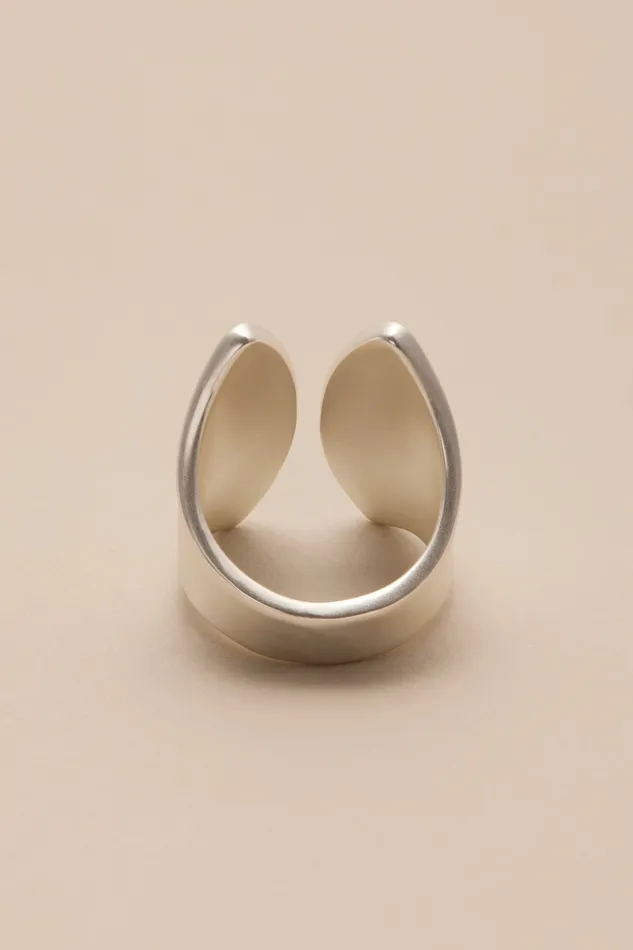 Carved Silver Ring Silver Women Lucky Brand Jewelry