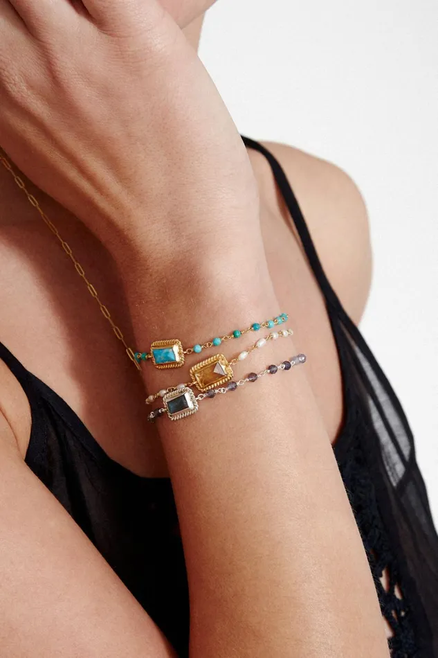 Chan Luu Bracelets Women Aura Bracelet Turquoise