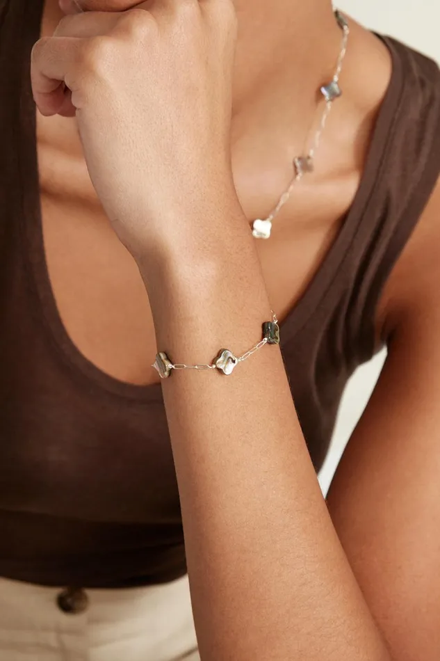 Chan Luu Bracelets Women Clover Bracelet Abalone