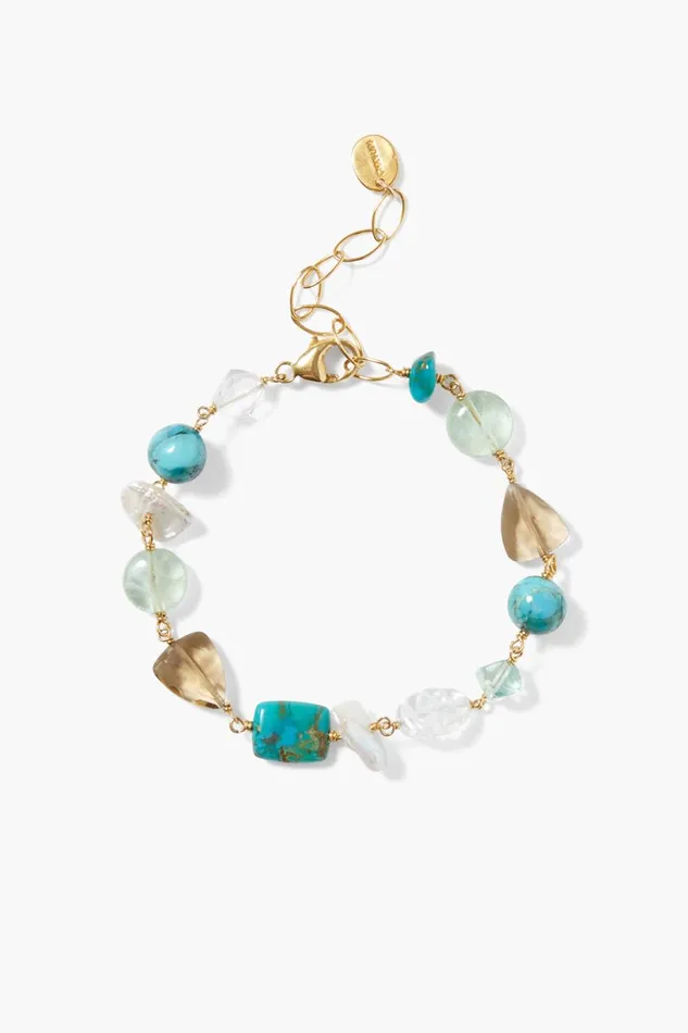 Chan Luu Bracelets Women Maeve Bracelet Turquoise Mix
