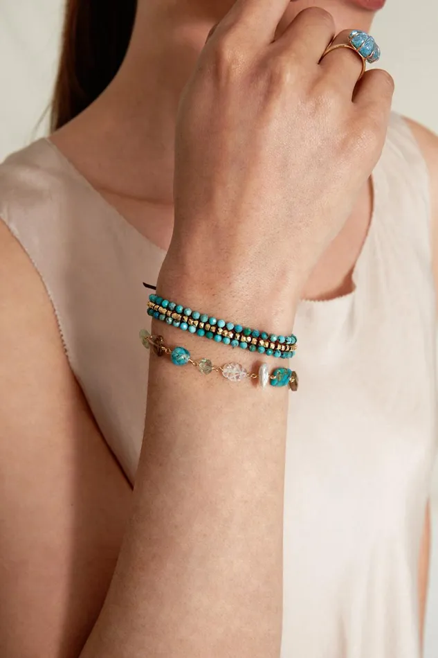 Chan Luu Bracelets Women Maeve Bracelet Turquoise Mix