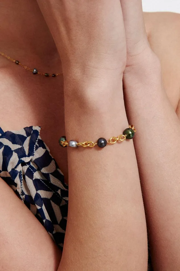 Chan Luu Bracelets Women Nautica Chain Bracelet Peacock Mix
