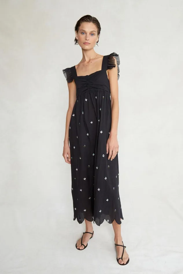 Chan Luu Dresses Women Amelia Dress Caviar