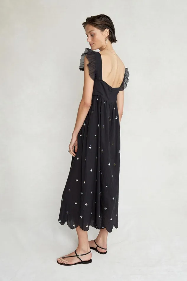Chan Luu Dresses Women Amelia Dress Caviar