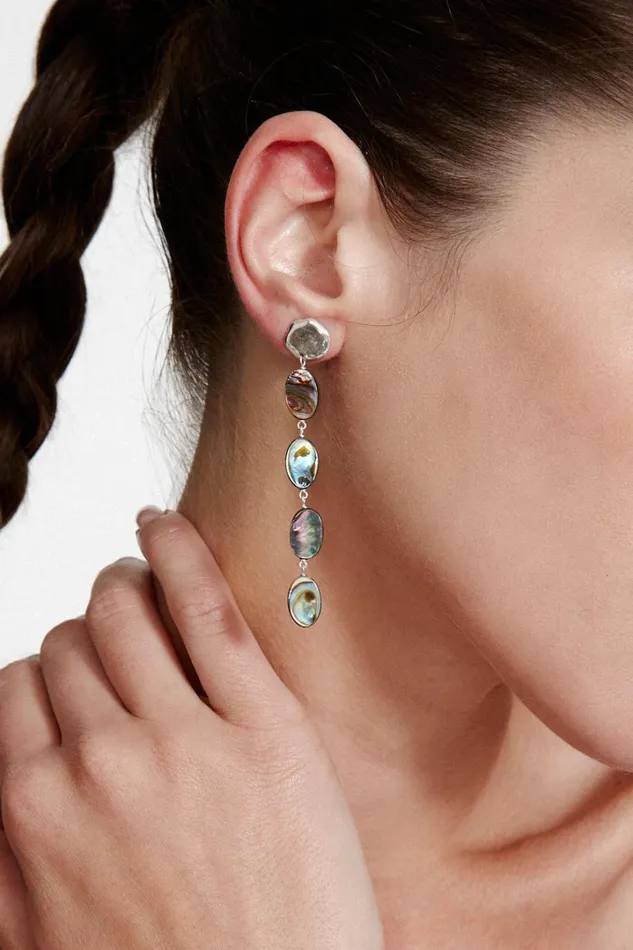 Chan Luu Earrings Women Maritza Drop Earrings Abalone