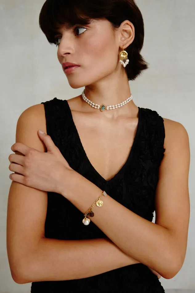 Chan Luu Necklaces Women Colette Necklace White Pearl