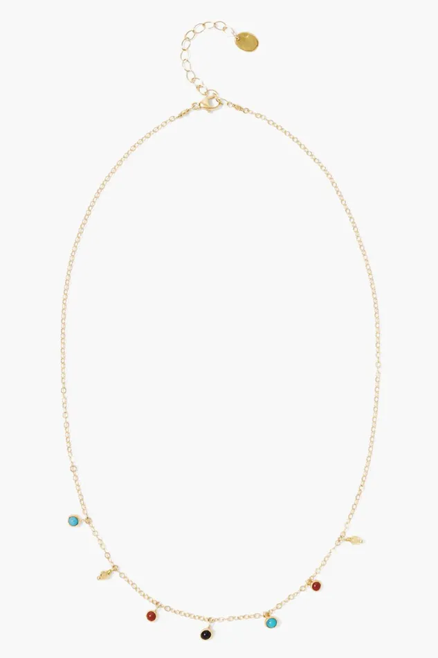 Chan Luu Necklaces Women Delilah Charm Necklace Multi Mix