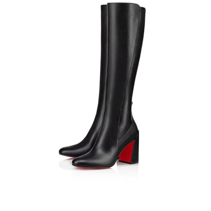 Christian Louboutin Boots Women Jane Botta 85 Mm Boots 8211 Calf Leather And Nappa Leather 8211 Black