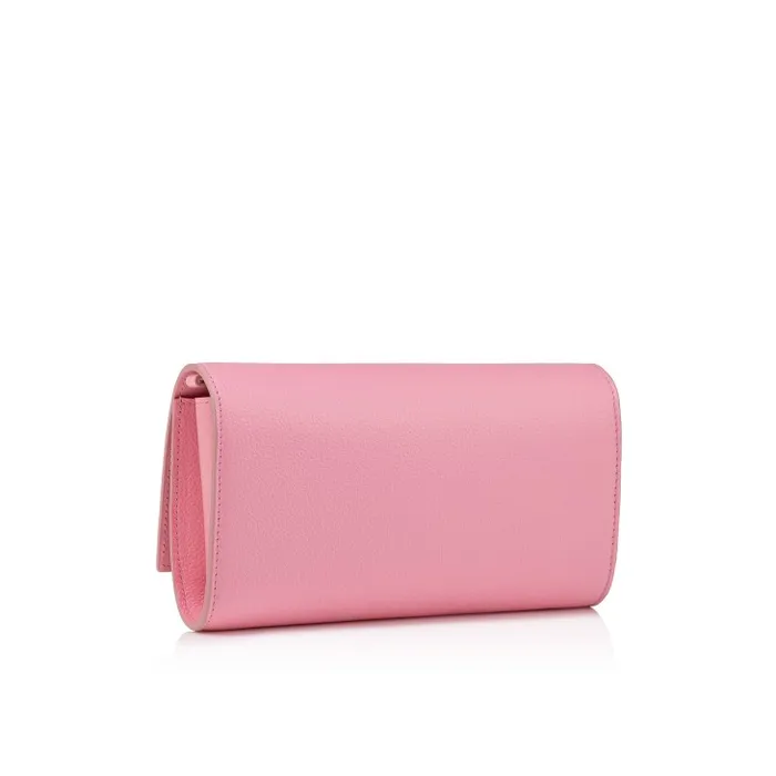 Christian Louboutin Clutches and Evening Bags Women By My Side Wallet On Chain 8211 Grained Calf Leather 8211 Calipso