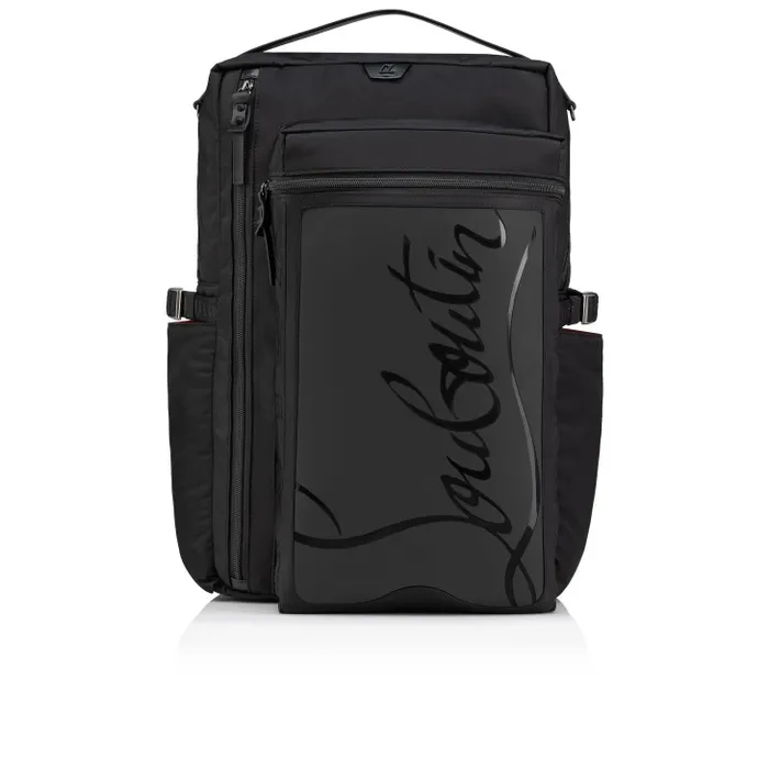 Christian Louboutin Crossbody Bags Men Loubideal Backpack 8211 Rubber And Fabric 8211 Black Christian Louboutin Crossbody Bags Men Loubideal Backpack 8211 Rubber And Fabric 8211 Black