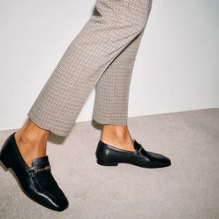 Christian Louboutin Flats and Loafers Women MJ Moc Loafers 8211 Calf Leather 8211 Black Christian Louboutin Flats and Loafers Women MJ Moc Loafers 8211 Calf Leather 8211 Black