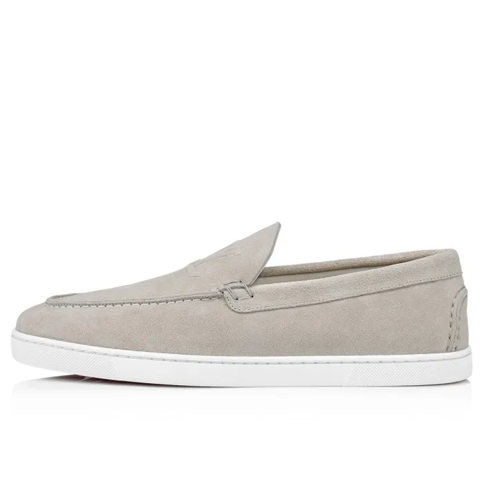 Christian Louboutin Loafers and Moccasins Men Varsiboat Boat Shoes 8211 Leather 8211 Goose