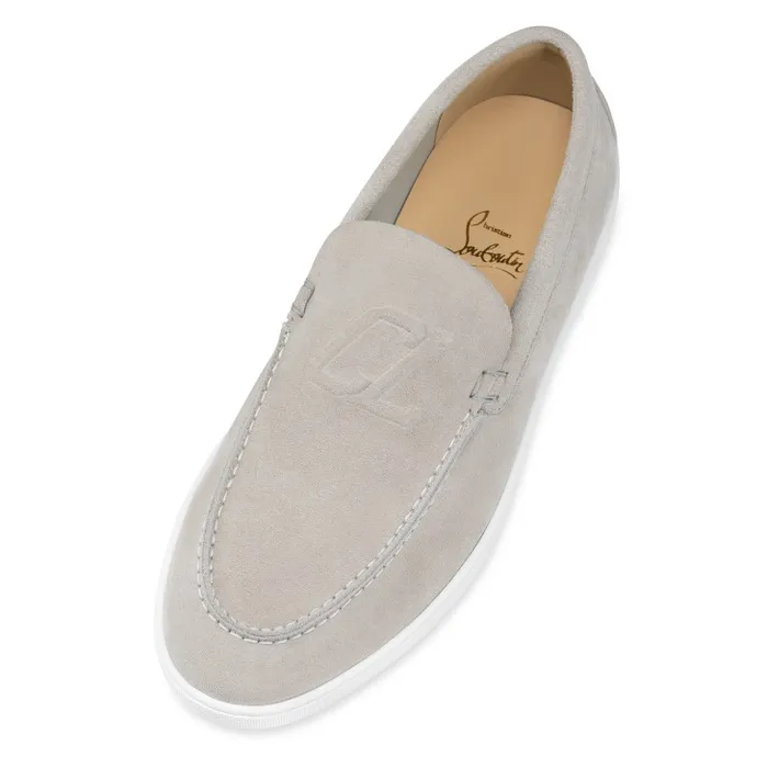 Christian Louboutin Loafers and Moccasins Men Varsiboat Boat Shoes 8211 Leather 8211 Goose