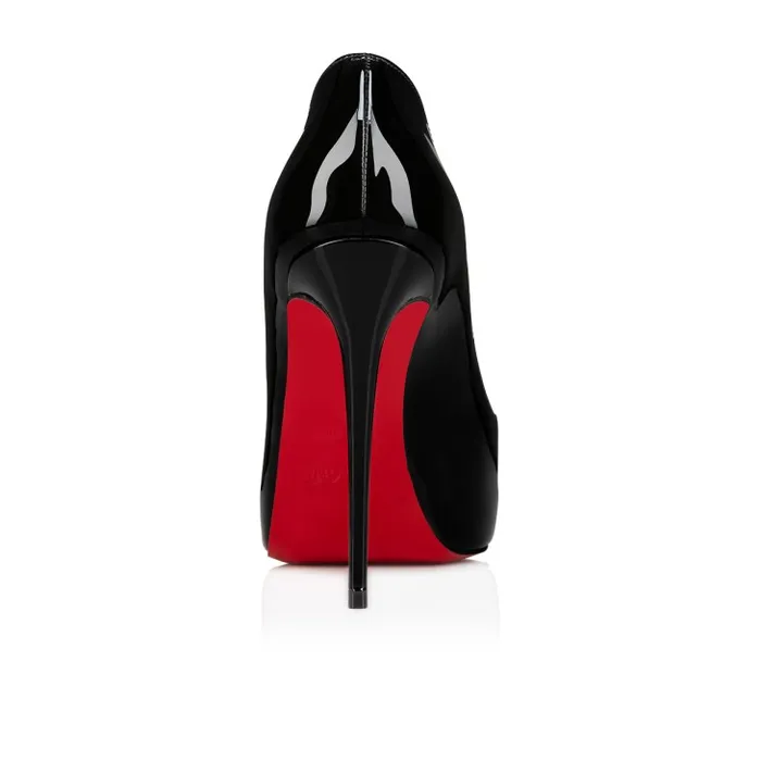 Christian Louboutin Platforms Women Hot Chick Alta 120 Mm Pumps 8211 Patent Leather 8211 Black