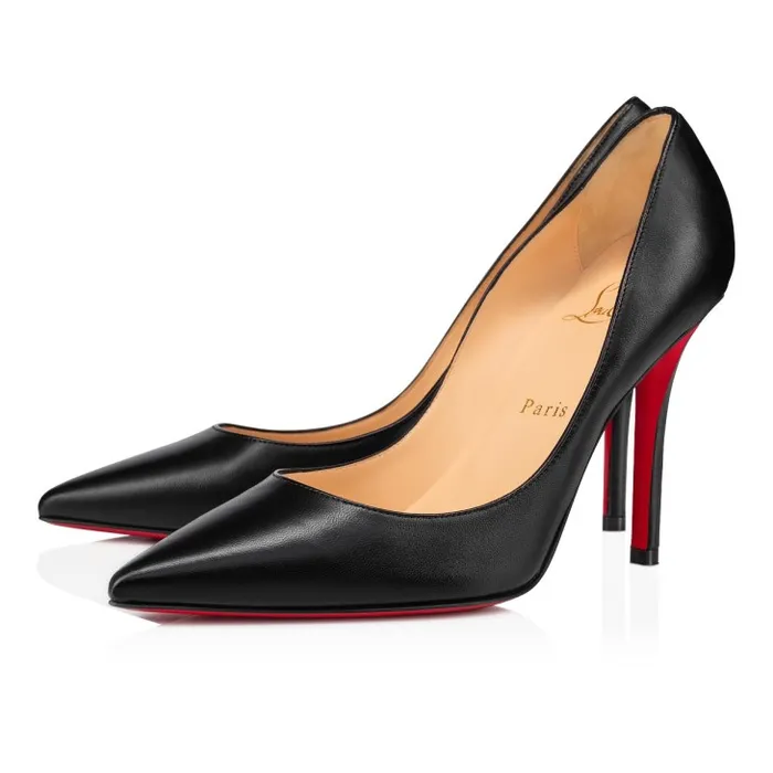 Christian Louboutin Pumps Women Apostrophy Pump 100 Mm Pumps 8211 Nappa Leather 8211 Black Christian Louboutin Pumps Women Apostrophy Pump 100 Mm Pumps 8211 Nappa Leather 8211 Black