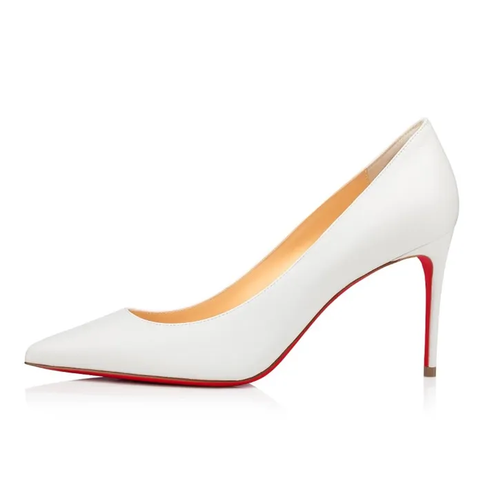 Christian Louboutin Pumps Women Kate 85 Mm Pumps 8211 Nappa Leather 8211 Bianco