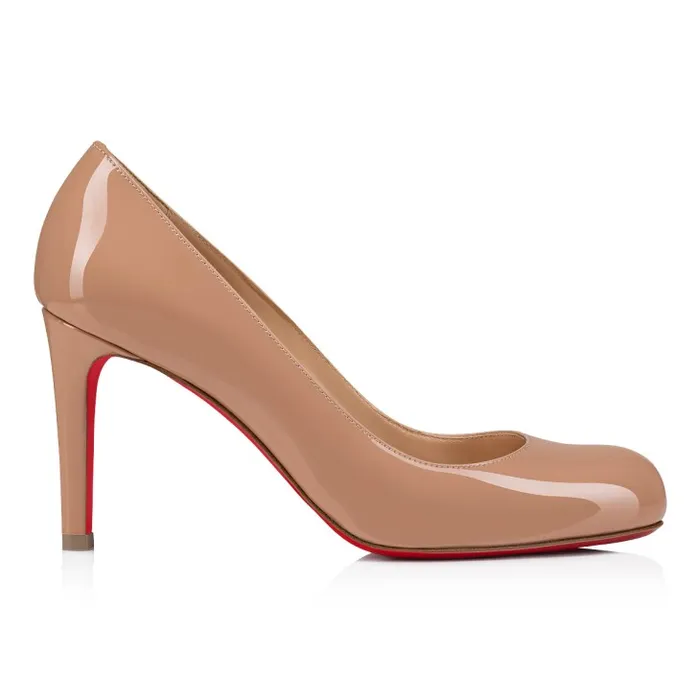 Christian Louboutin Pumps Women Pumppie 85 Mm Pumps 8211 Patent Calf Leather 8211 Blush