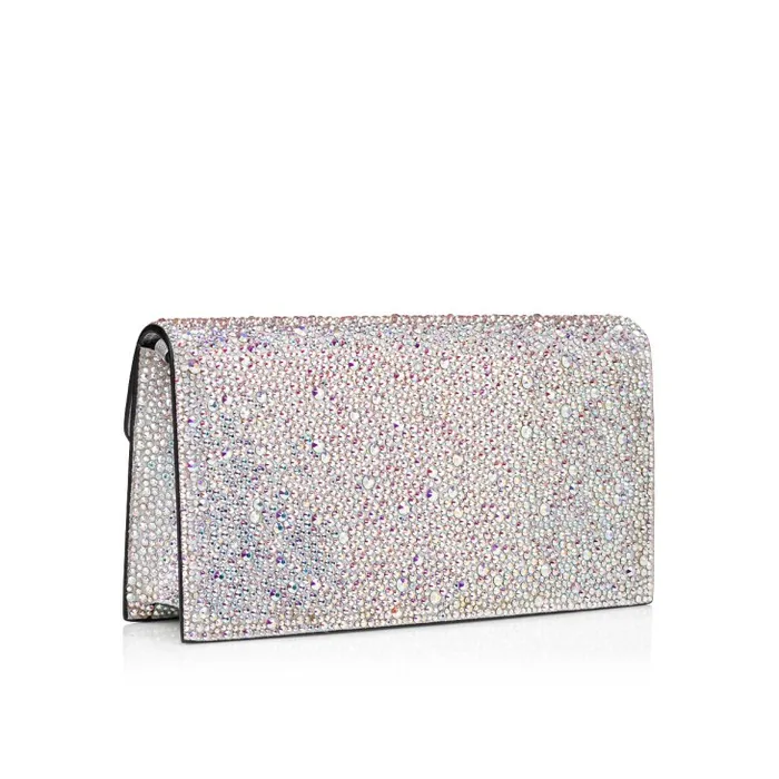 Christian Louboutin Shoulder Bags Women Loubi54 Clutch 8211 Strass 8211 Aurore Borale