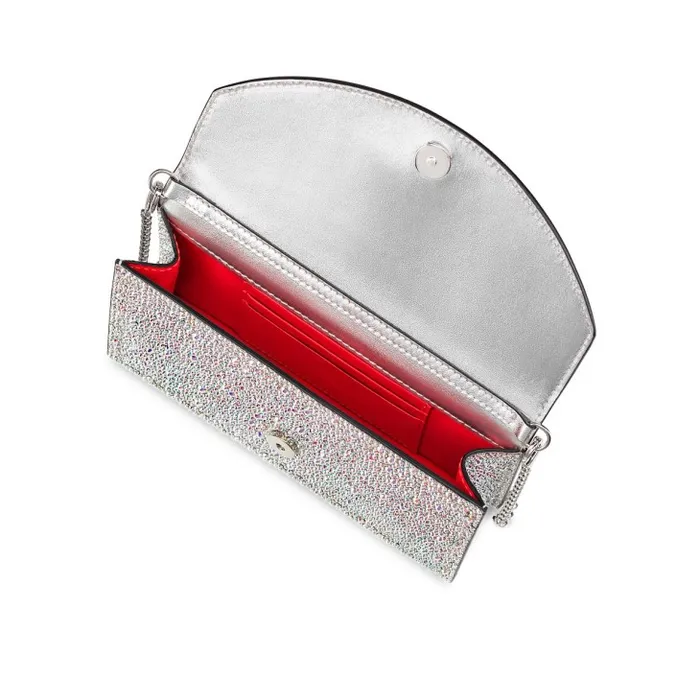 Christian Louboutin Shoulder Bags Women Loubi54 Clutch 8211 Strass 8211 Aurore Borale