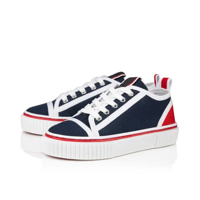 Christian Louboutin Sneakers Kids Pedrito Sneakers 8211 Olona Canva 8211 Navy Christian Louboutin Sneakers Kids Pedrito Sneakers 8211 Olona Canva 8211 Navy