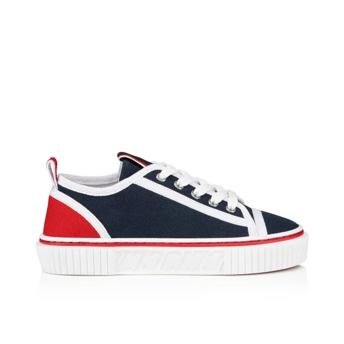 Christian Louboutin Sneakers Kids Pedrito Sneakers 8211 Olona Canva 8211 Navy