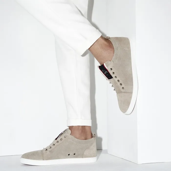 Christian Louboutin Sneakers Men FAV Fique A Vontade Sneakers 8211 Calf Leather 8211 Saharienne Christian Louboutin Sneakers Men FAV Fique A Vontade Sneakers 8211 Calf Leather 8211 Saharienne
