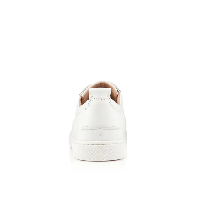 Christian Louboutin Sneakers Men Louis Junior Spikes Sneakers 8211 Calf Leather 8211 White