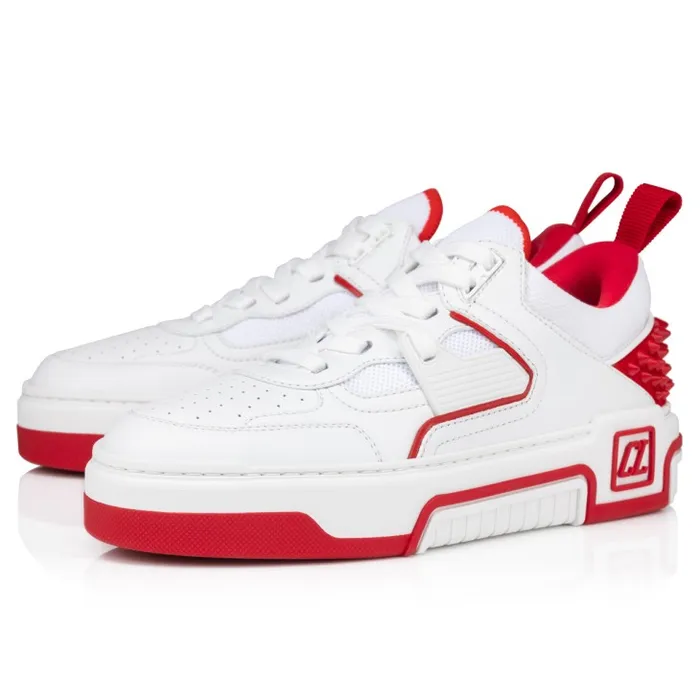Christian Louboutin Sneakers Women Astroloubi Sneakers 8211 Calf Leather Suede And Nappa Leather 8211 White