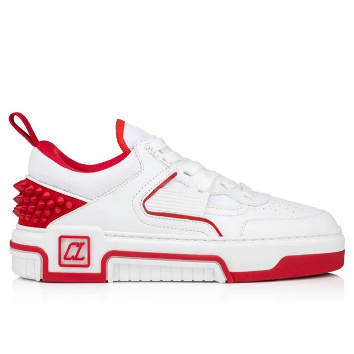 Christian Louboutin Sneakers Women Astroloubi Sneakers 8211 Calf Leather Suede And Nappa Leather 8211 White