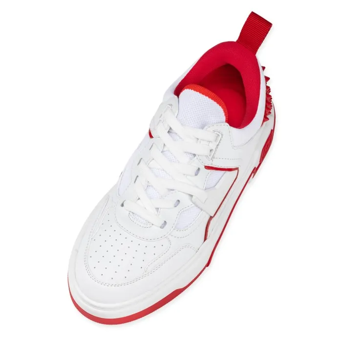 Christian Louboutin Sneakers Women Astroloubi Sneakers 8211 Calf Leather Suede And Nappa Leather 8211 White